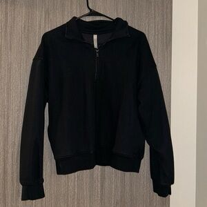 Fabletics - Black Sweater With Zipper - L